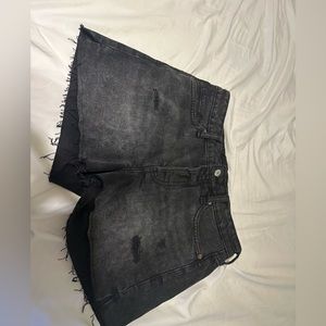 Old navy black jean shorts
